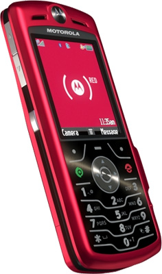 Motorola SLVR L7 PRODUCT (RED)