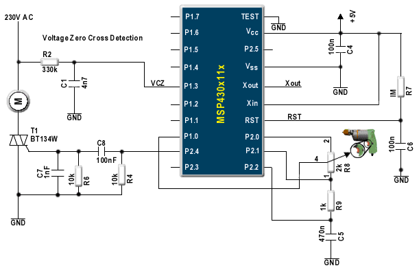 Микроконтроллеры MSP430 компании Texas Instruments c Flash-памятью.