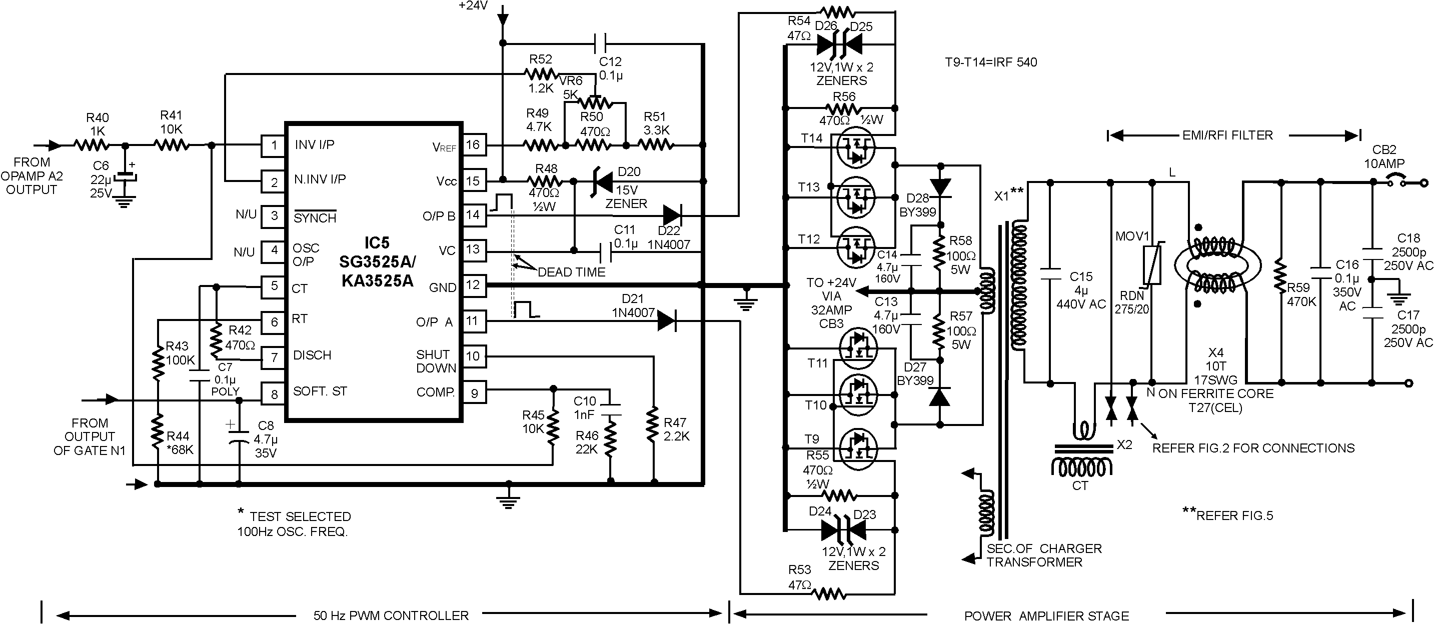 Sr9967d схема включения