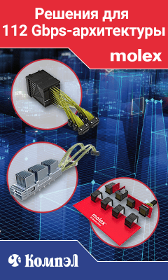 Решения Molex для 112 Gbps-архитектуры