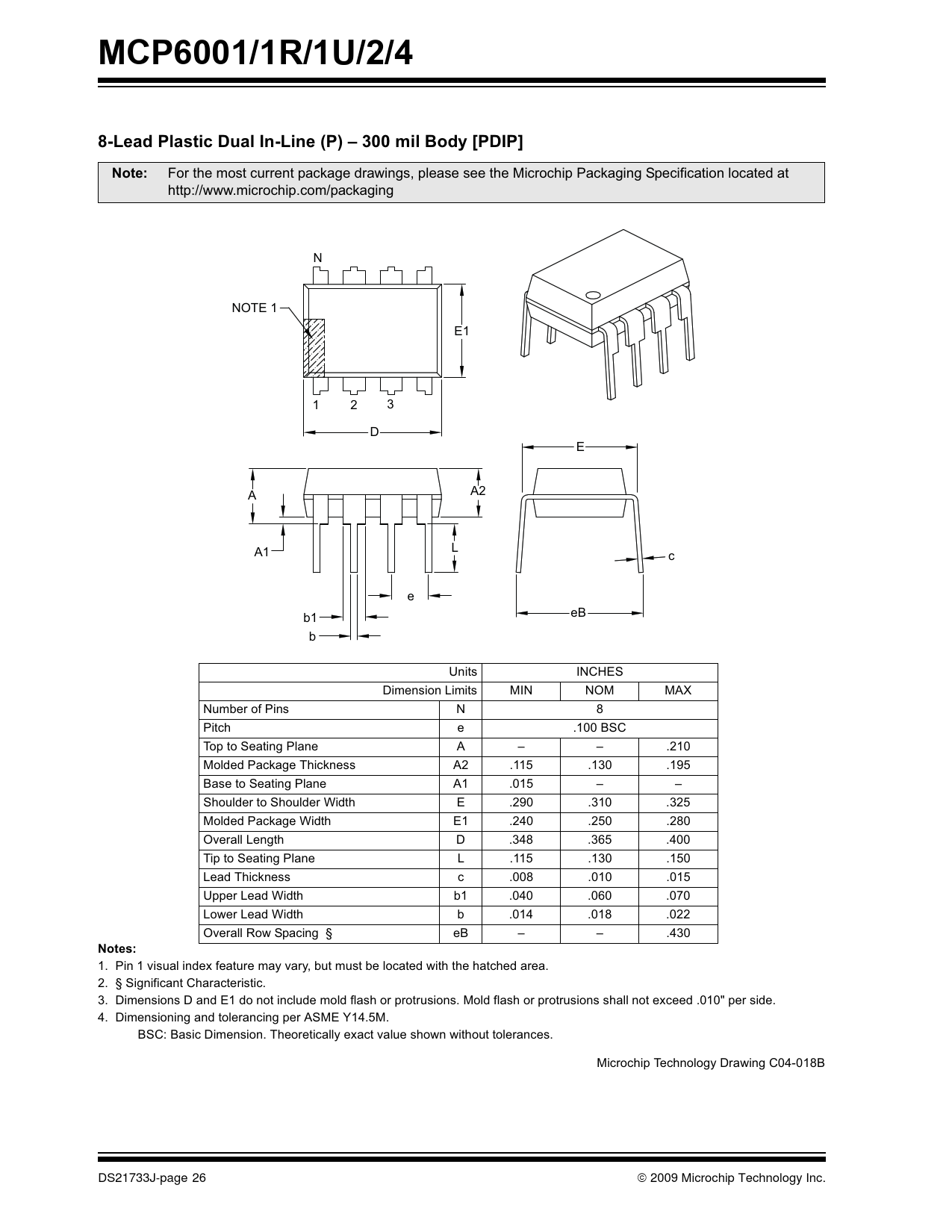MCP6001/1R/1U/2/4 " # / )! -. #/