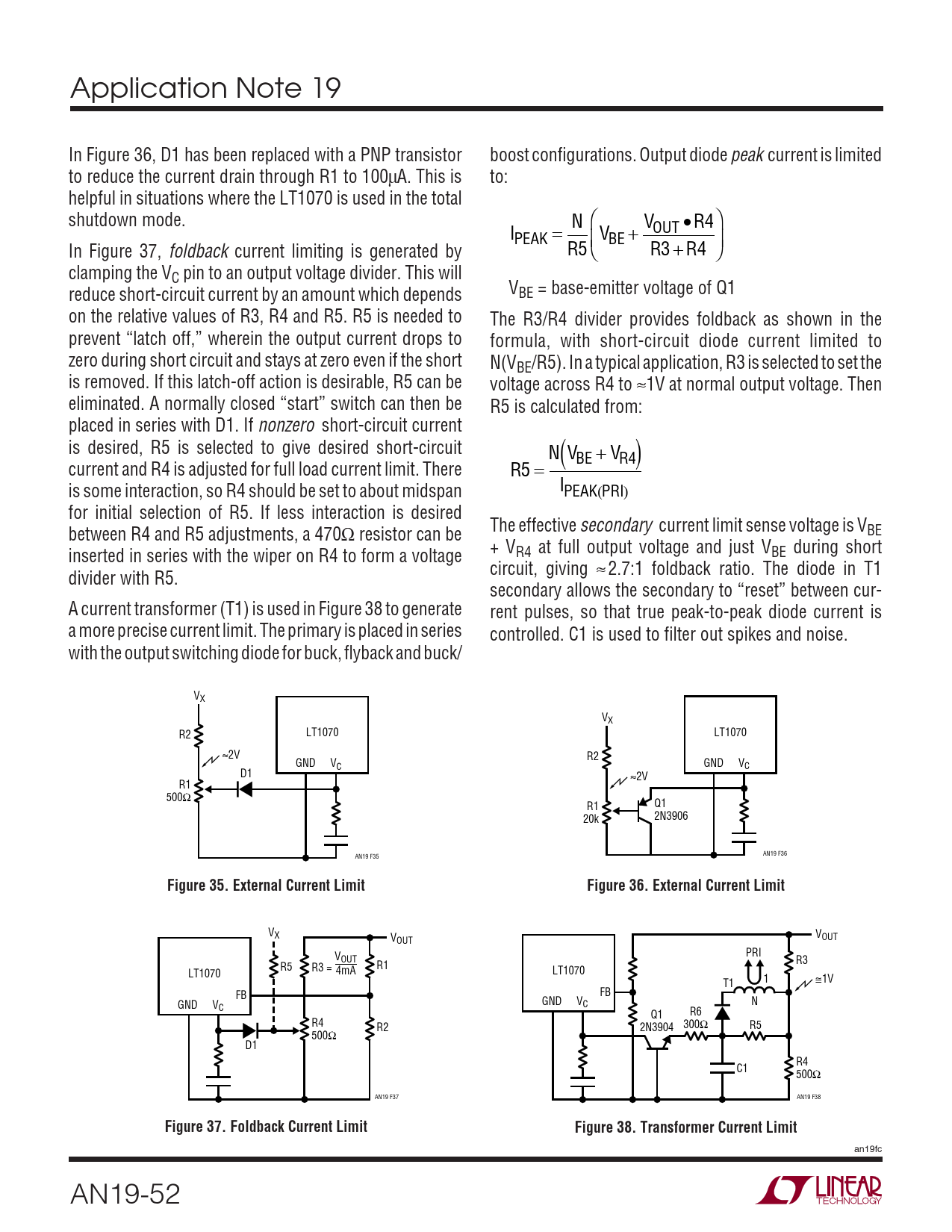 Figure 35. External Current Limit. Figure 36. External Current Limit
