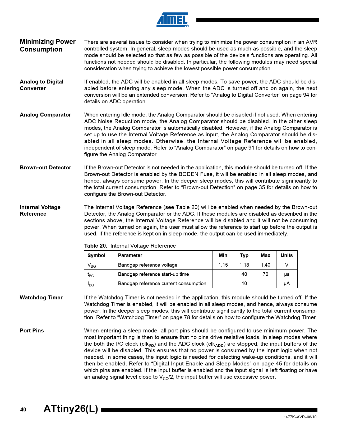 Minimizing Power. Consumption. Analog to Digital. Converter. Analog