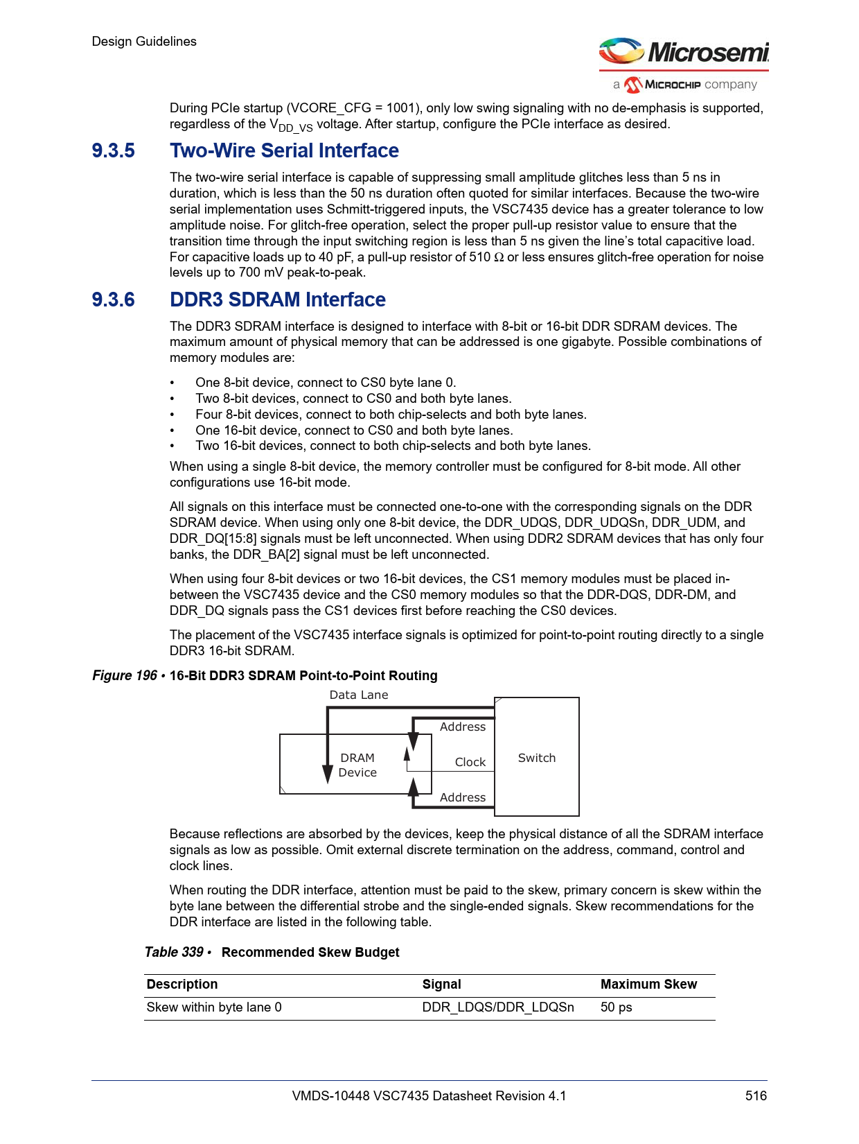 9.3.5. Two-Wire Serial Interface. 9.3.6. DDR3 SDRAM Interface. Figure ...