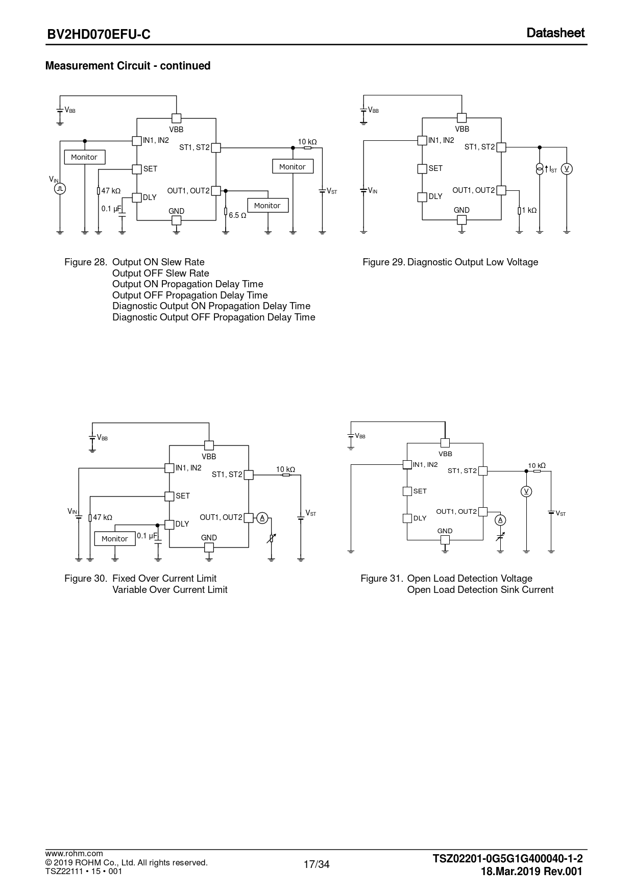 BV2HD070EFU-C Measurement Circuit - continued TSZ02201-0G5G1G400040-1-2 18.Mar.2019 Rev.001