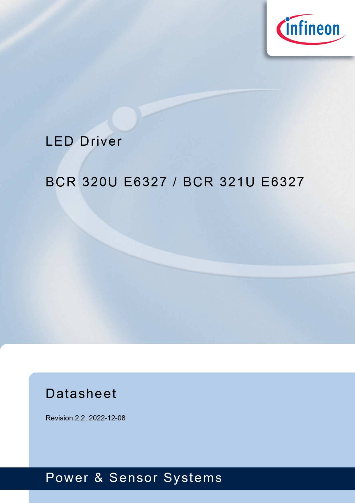 Datasheet BCR320U, BCR321U Infineon