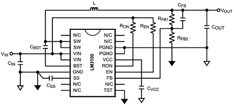 LM3100 Typical Application