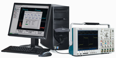 подключение к компьютеру осциллографов Tektronix серии DPO4000