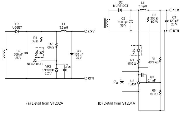 Мягкий старт включается путем подключения электролитического конденсатора Css емкостью от 4.7 uF до 47 uF