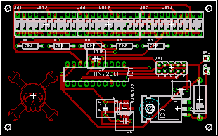 G-Force Meter Project PCB