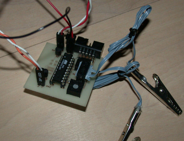 Датчик прикосновения на микроконтроллере AVR