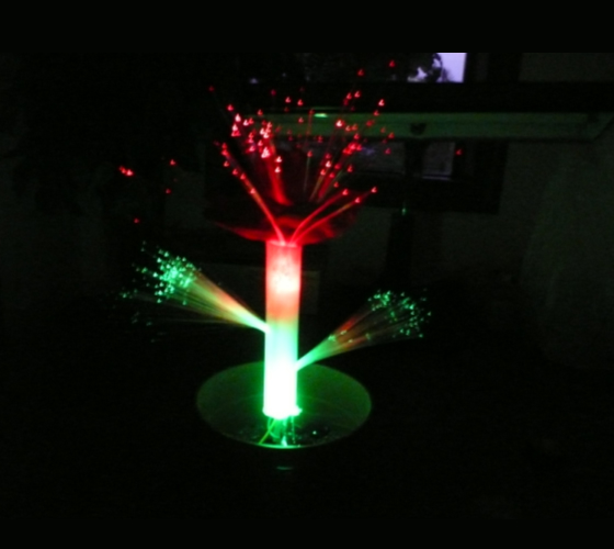 Make an LED Fiber Optic Rose - Great Birthday or Valentines!