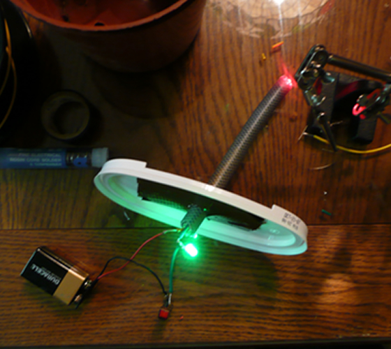 Make an LED Fiber Optic Rose