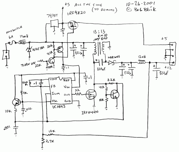 Car PSU Bob Blicks solution