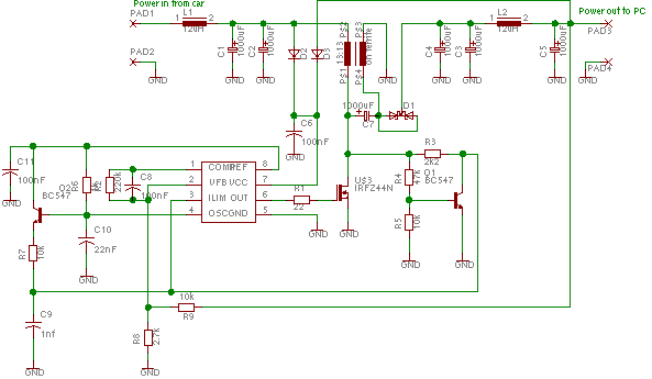 Schematics Car PSU