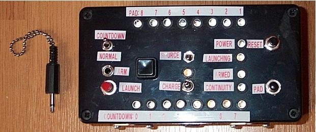 Model rocket launch controller