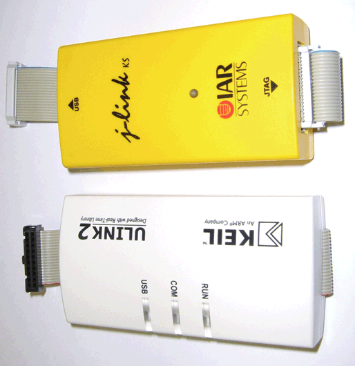 Популярные JTAG-эмуляторы J-LINK и ULINK2 