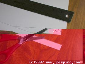 cut paper strips