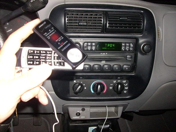 MP3 from phone on radio