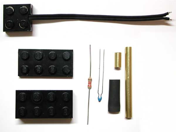 Конструкция Lego RCX-compatible temperature sensor