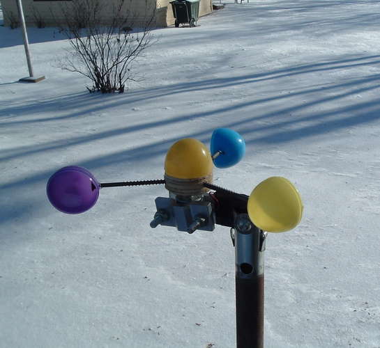 Easter Egg Anemometer (Wind Speed Meter)