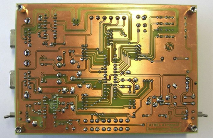 Отладочная плата для ATmega48/88/168