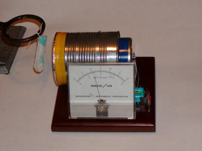 Cheap Sensitive Radiation Detector