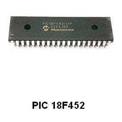 Микроконтроллер PIC 18F452 Является «мозгом» всего устройства 