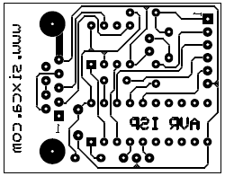 The PCB is one layer and simple to build