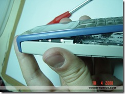 Nokia 1110 Mod_ placing covers back