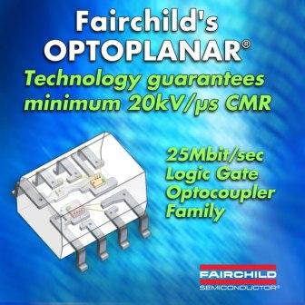 Компания Fairchild представляет высокоскоростной оптрон FOD0721