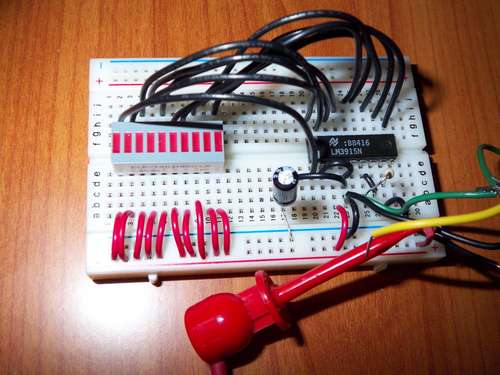 Пиковый индикатор на основе LM3916