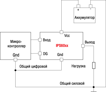 Корректное соединение общих проводников интеллектуальных ключей верхнего уровня