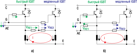 Компенсация динамических характеристик IGBT 