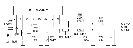 Приемник на микросхеме КР1568ХЛ2
