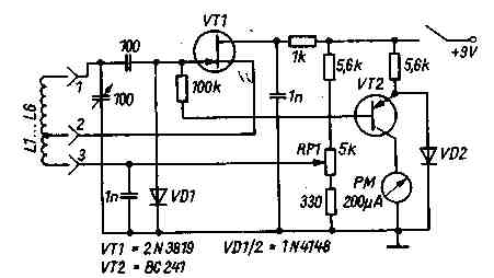 Гетеродинный индикатор резонанса на 1,8 - 150 MHz