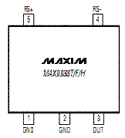 MAX9938 – усилитель для датчика тока