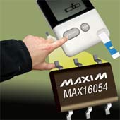 MAX16054AZT - контроллер кнопки включения/выключения от Maxim