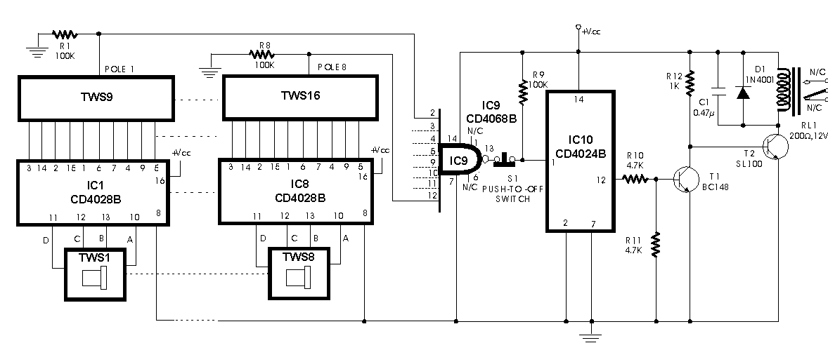 Cd4521 схема включения - 94 фото