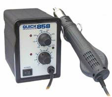 Quick858 станция пайки горячим воздухом Quick