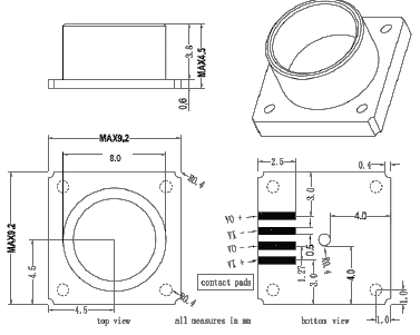 Чертеж корпуса HRP01-30