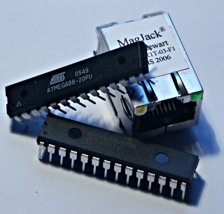 An AVR Microcontroller Based Ethernet Device