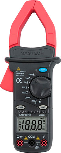 Токоизмерительные клещи Mastech MS2001