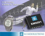 Новый трансивер EM9201 от EM Microelectronic