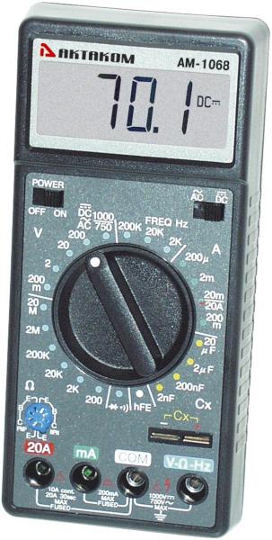 Мультиметр Актаком АМ-1068