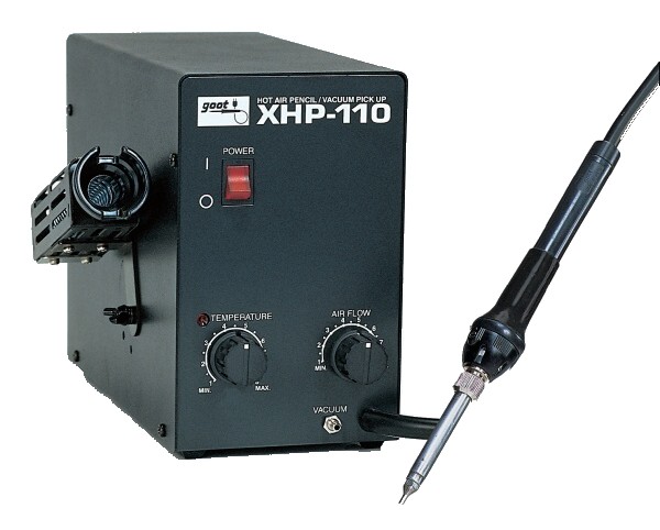Паяльная станция горячего воздуха goot XHP-110 (мини фен-ручка)