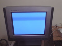 CRT blue