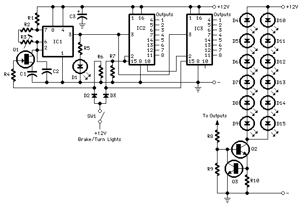 Sequential Brake/Turn Lights