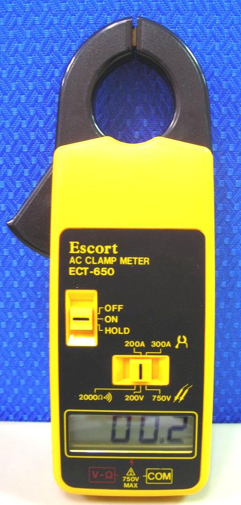 Токовые клещи Escort ECT-650