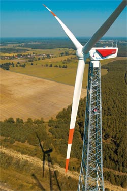 Fuhrlaender создала самую высокую в мире ветровую турбину FL 2500